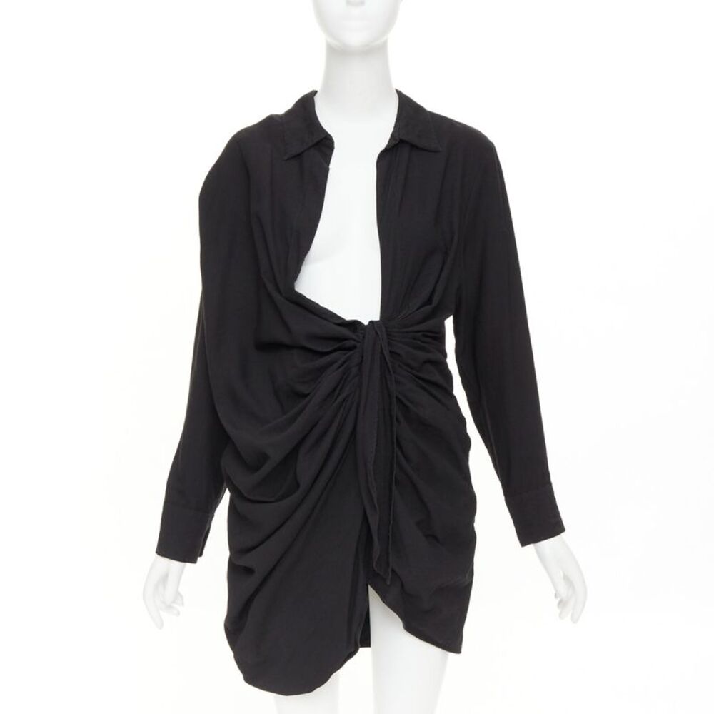 Jacquemus La Robe Bahia Asymmetric Dress